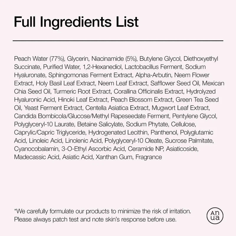 Anua Peach 70% Niacinamide K - Beauty Serum