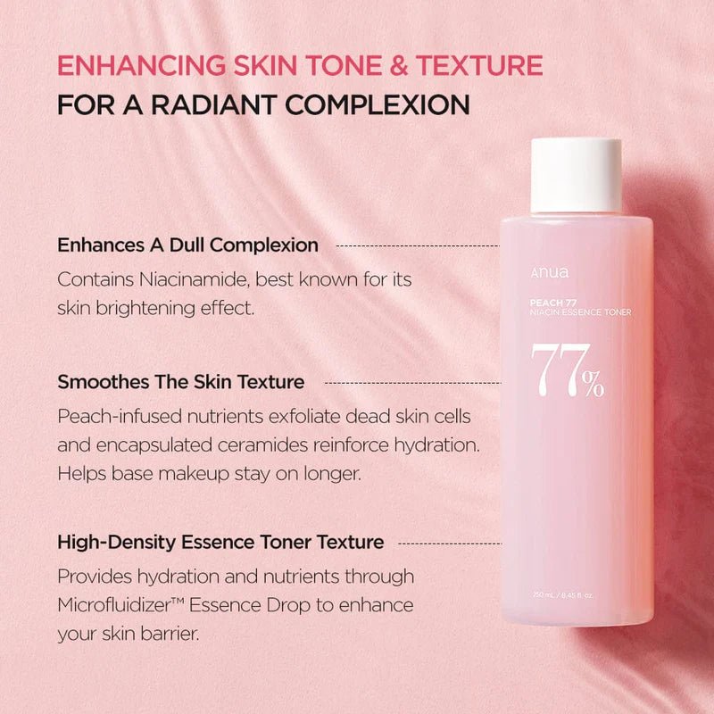 Anua Peach 77 Niacin Essence K - Beauty Toner