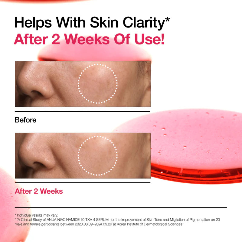 Anua NIACINAMIDE 10%+TXA 4% K-Beauty Serum 30ml