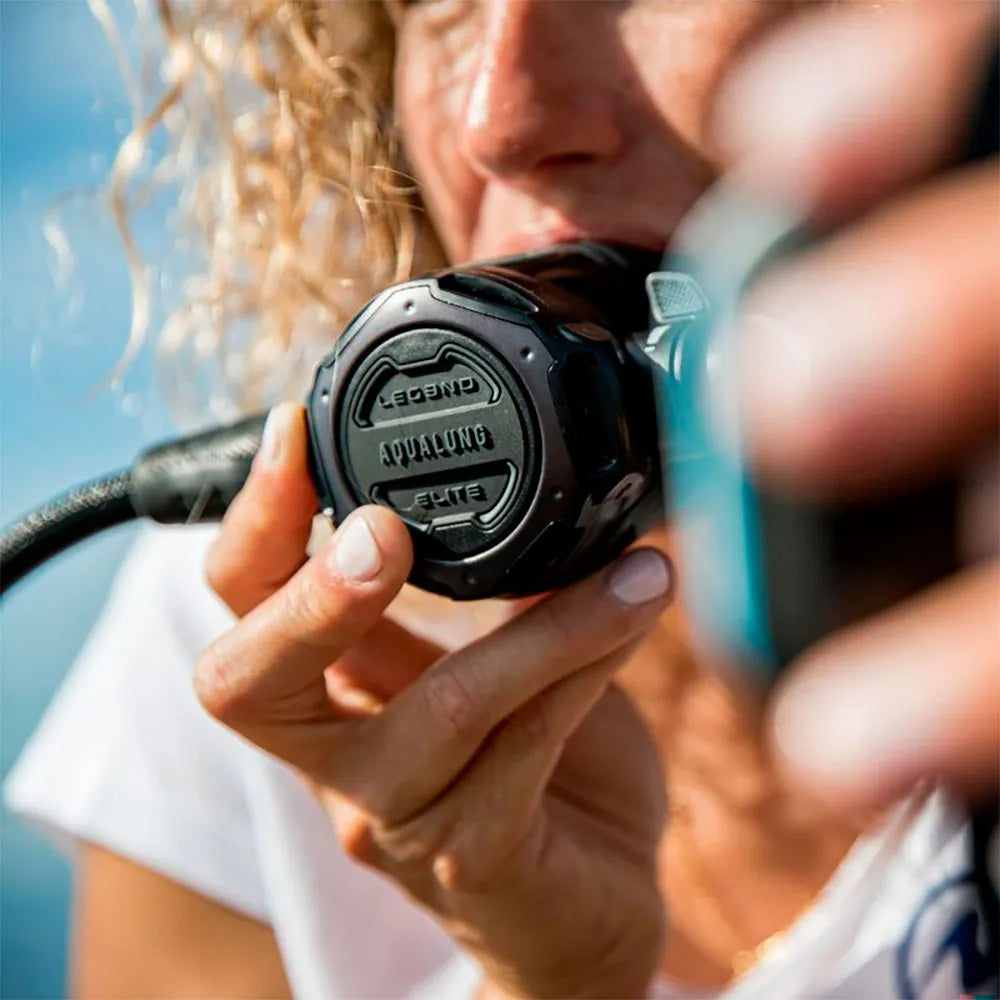 AQUALUNG Leg3nd Elite Black Edition + Octopus Regulator Set