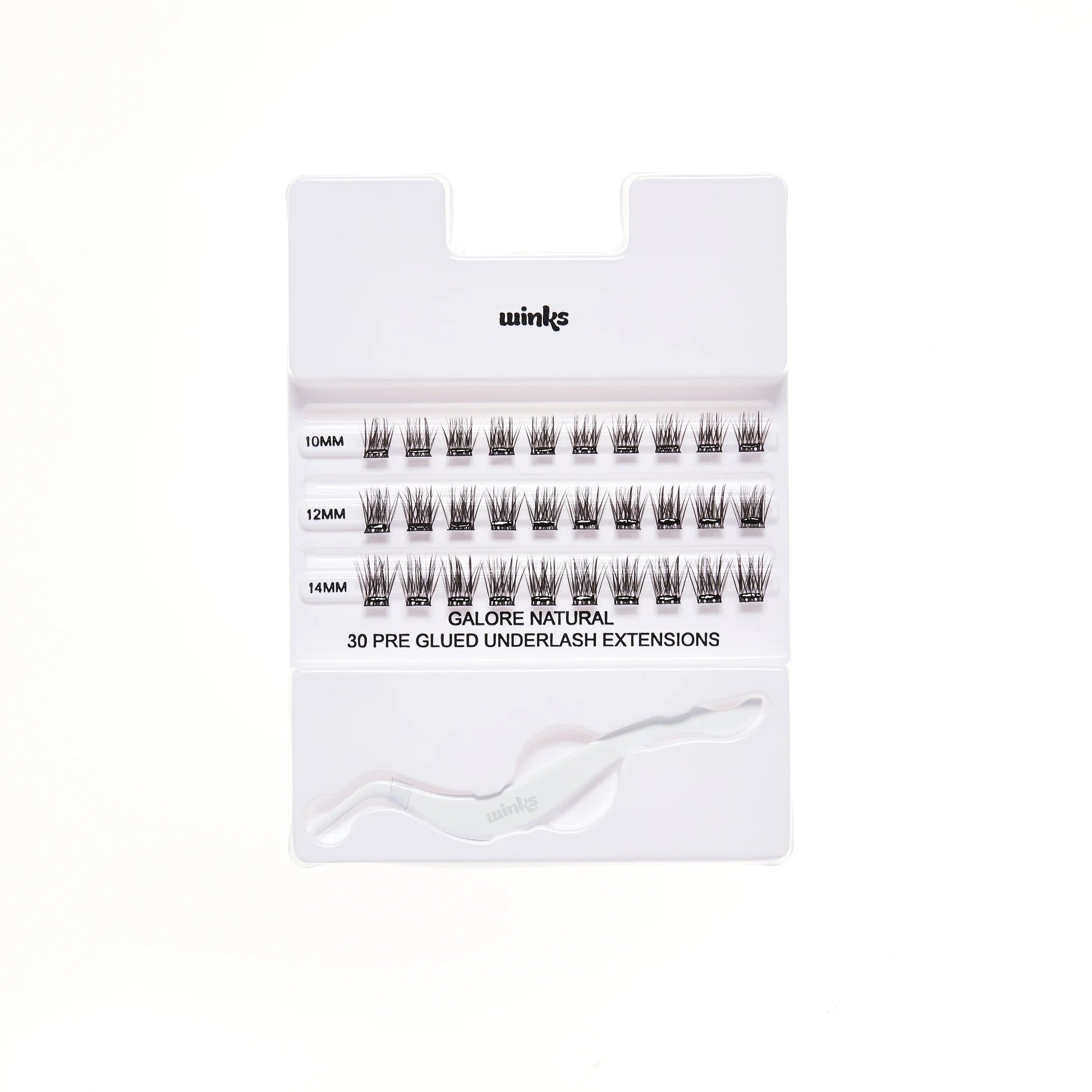 Ardell Winks Press On Underlash Extensions Galore Natural 30 pcs