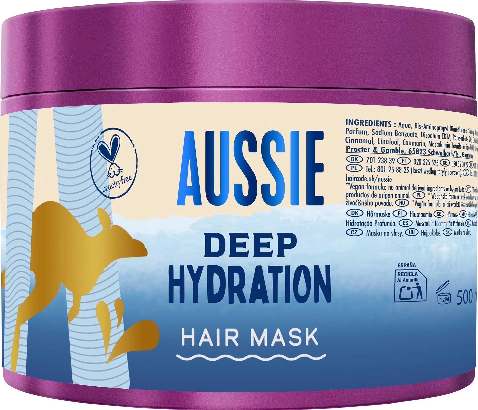Aussie Deep Moisture Hair Wrap 500 ml