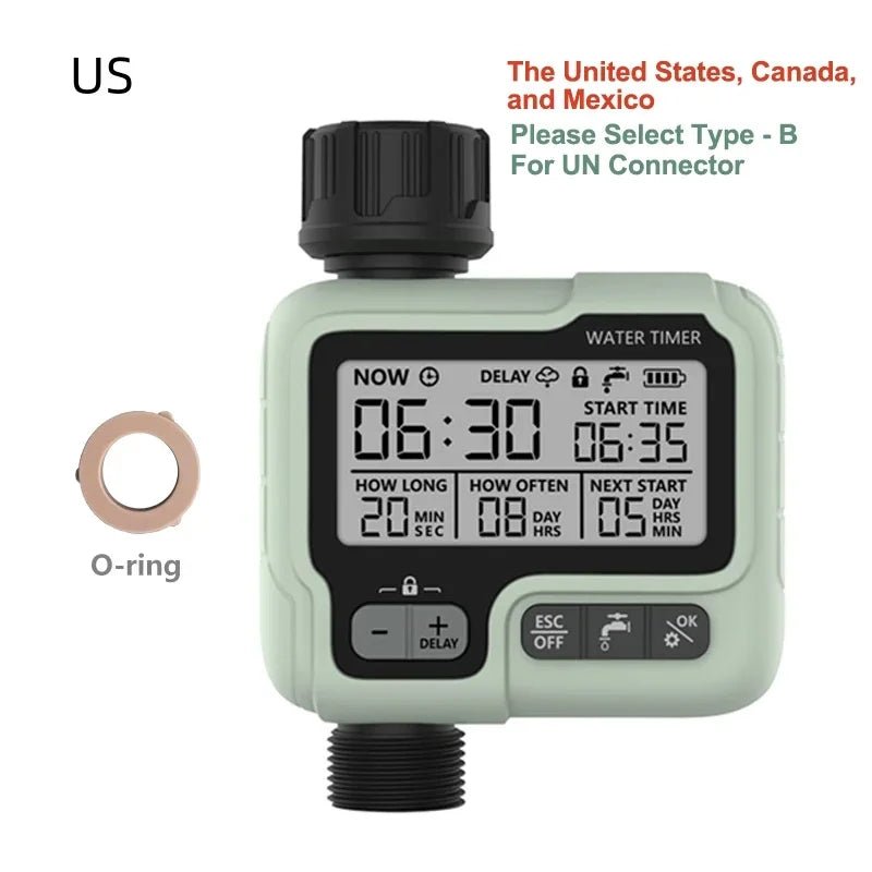 Automatic Water Timer Garden Digital Irrigation Machine Intelligent Sprinkler Used Outdoor to Save Water&Time