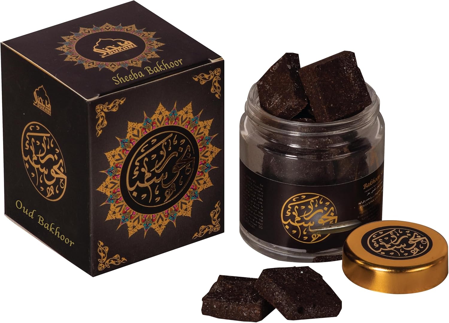 Bakhoor Al Ghawi, Yemeni Oud Bakhoor by Dukhni | Arabic Oudh Incense | 40 gram jar Handmade with Traditional Recipe | Deep Exotic Blend | For Prayer Time | To Relax & Meditate | Islamic Gift, Eid Gift