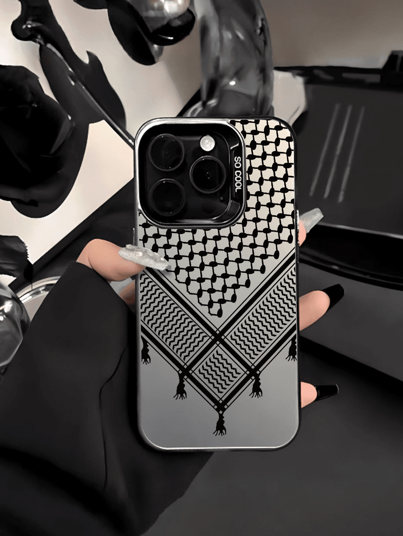 Bandana Pattern Phone Case Compatible With IPhone 16 15 14 13 12 11 Pro Max X XR XSMAX 8 12 Plus Anti - Drop Matte Back Cover, Fit Compatible With Galaxy A03 A05 A05S A12 A14 A15 A32 4G 5G A35 A52/A52s 5G