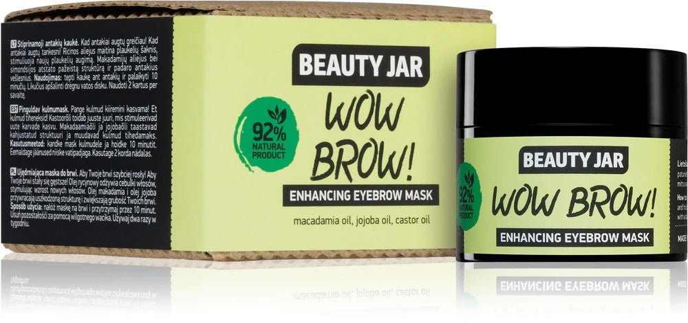 Beauty Jar Wow Brow! Mask for eyebrows