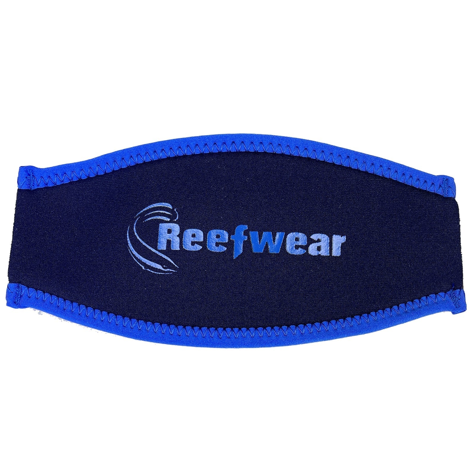 Beaver Neoprene Mask Strap Cover Blue