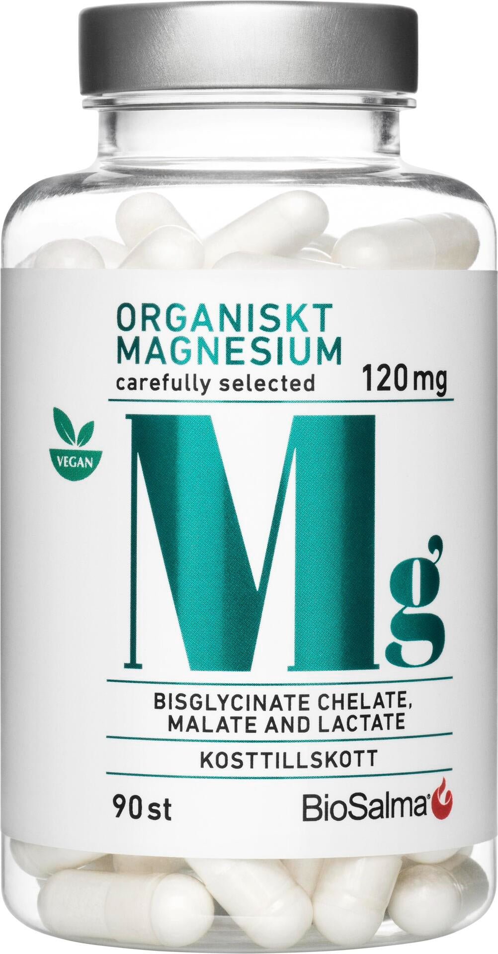 BioSalma Organic Magnesium 120 mg
