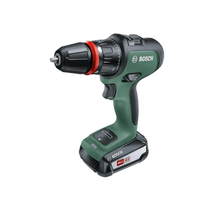 Bosch AdvancedImpact 18 cordless two - speed hammer drill: 2x battery charger accessories - Lolli World Marketplace