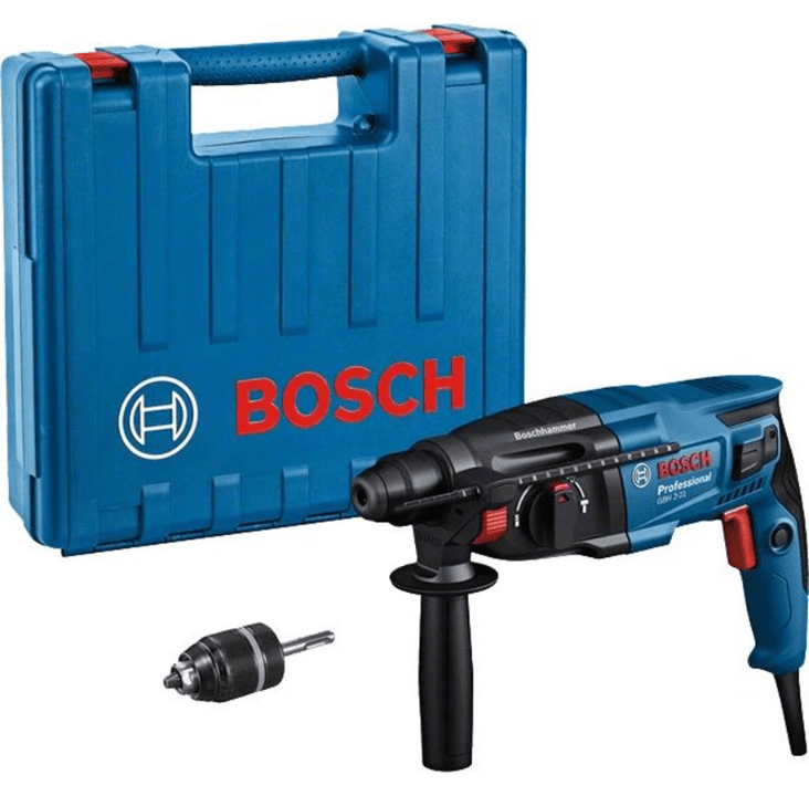 Bosch BOREHAMMER GBH 2 - 21 CHUCK SDS - PLUS CASE - Lolli World Marketplace
