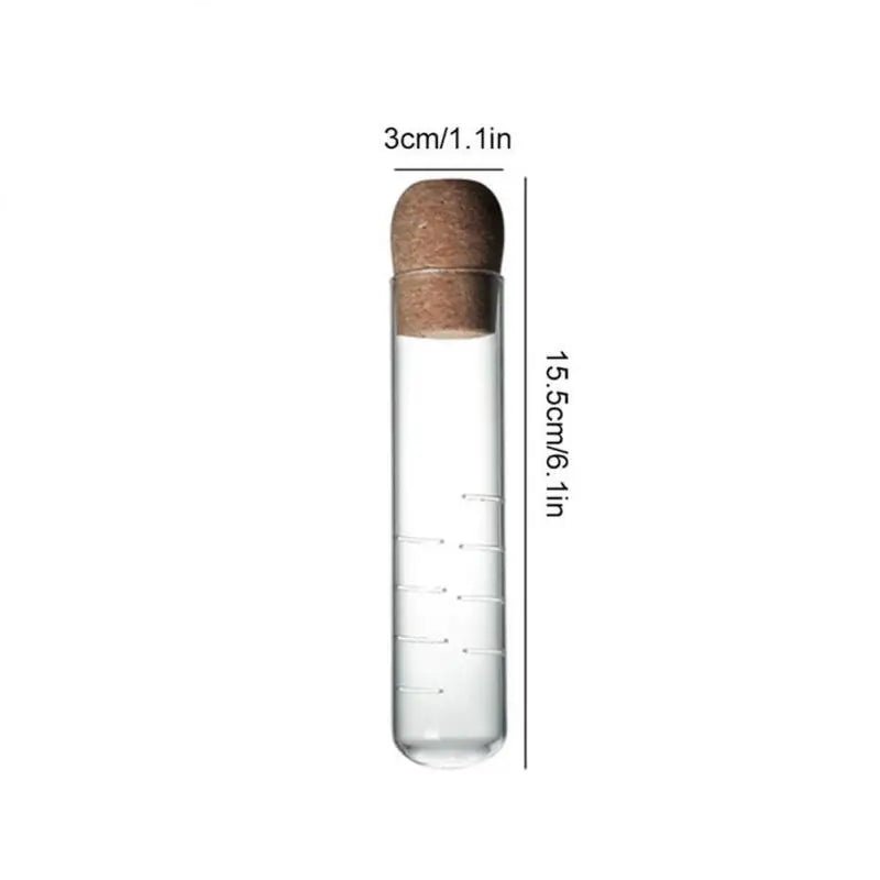 Creative Glass Tea Infuser Pipe Glass Design Tea Strainer For Mug Fancy Filter For Puer Tea Herb Tea Tools With Cork Stopper