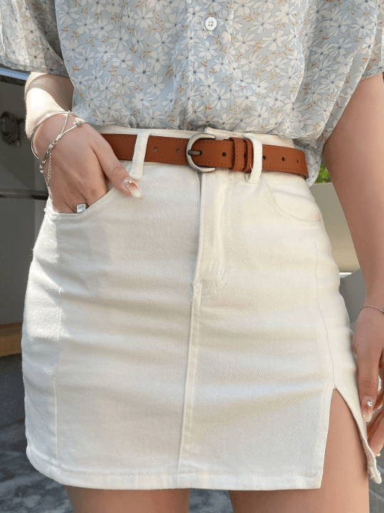 DAZY Letter Buckle Belt Casual - Lolli World Marketplace