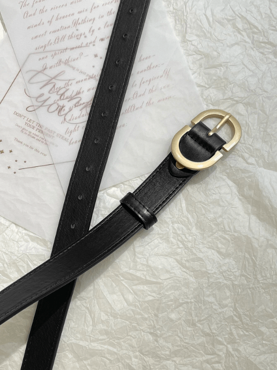 DAZY Oval Buckle Belt - Lolli World Marketplace