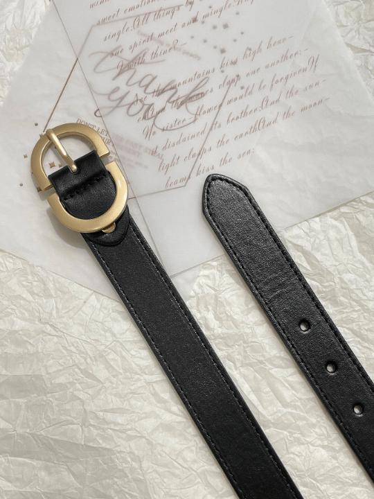 DAZY Oval Buckle Belt - Lolli World Marketplace