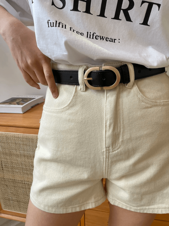 DAZY Oval Buckle Belt - Lolli World Marketplace