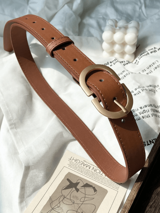 DAZY Stitch Detail Buckle Belt - Lolli World Marketplace