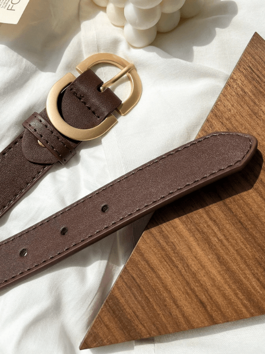 DAZY Stitch Detail Buckle Belt - Lolli World Marketplace