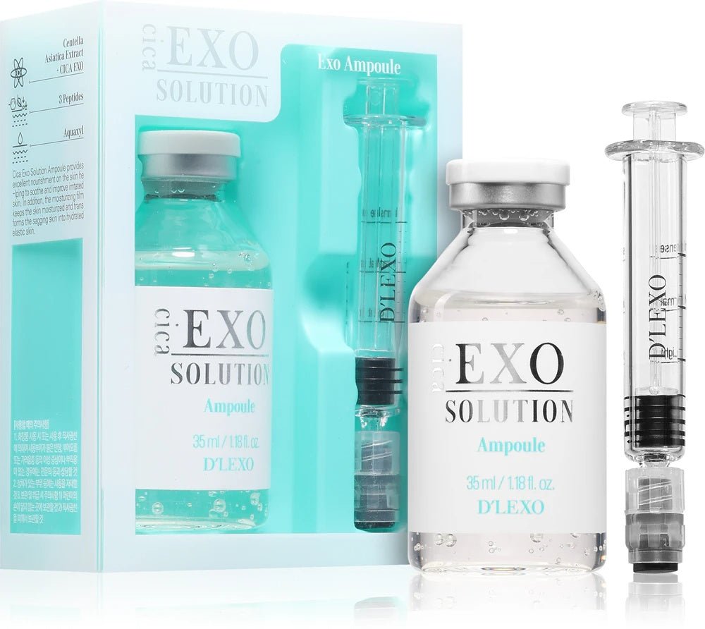 Dermaline D'LEXO Cica EXO Solution Ampoule moisturizing and soothing serum with anti - aging effect