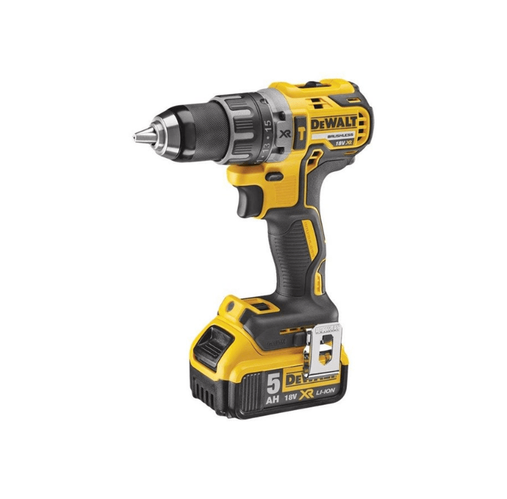 Dewalt 18V XR Brushless Compact Drill Driver - 2 x 5Ah - Lolli World Marketplace