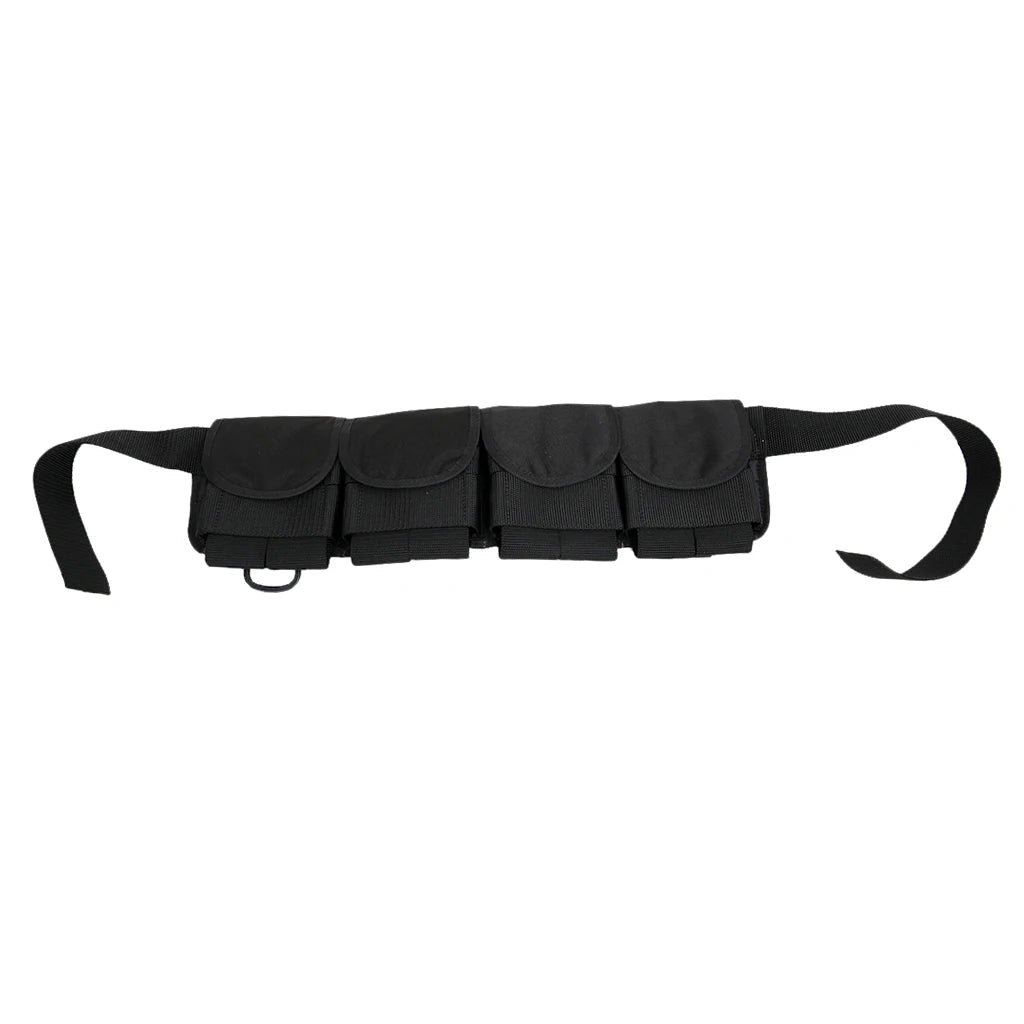 Diving Weight Belt With 4/5/6 Pockets Quick Release Buckle Tech Dive Webbing Straps Harness Accessories