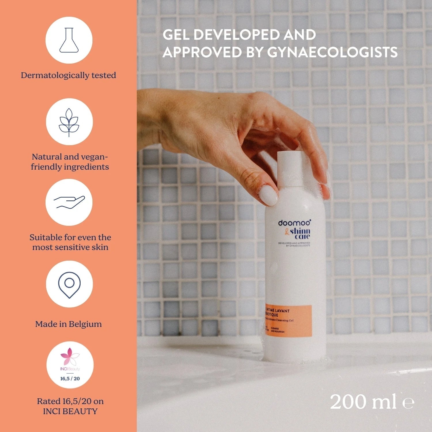 Doomoo ShinnCare Flora Balancing Intimate Wash 200 ml