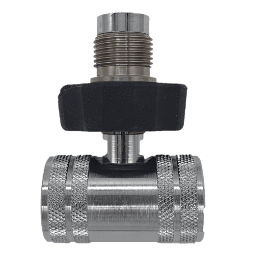 Dual DIN Female 232 Bar To DIN Male 232 Bar Adapter