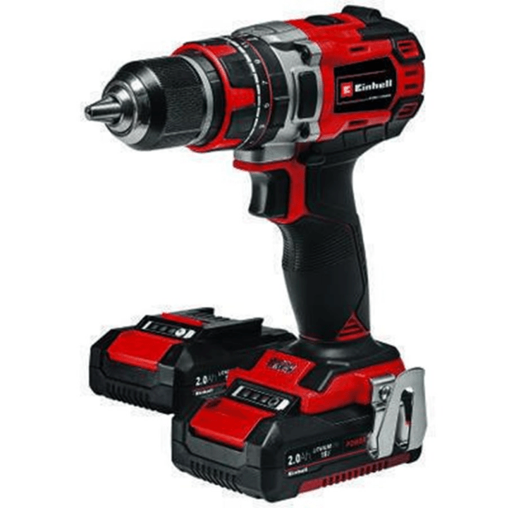 Einhell TE - CD 18/50 Cordless impact drill 2x 18 V/2.0 Ah w/battery and charger - Lolli World Marketplace