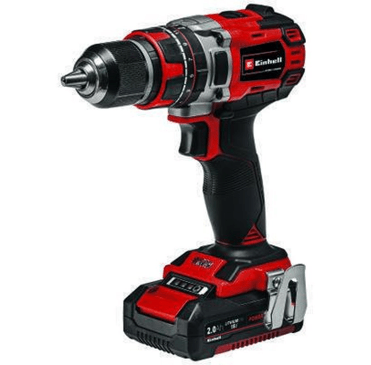 Einhell TE - CD 18/50 Cordless impact drill 2x 18 V/2.0 Ah w/battery and charger - Lolli World Marketplace