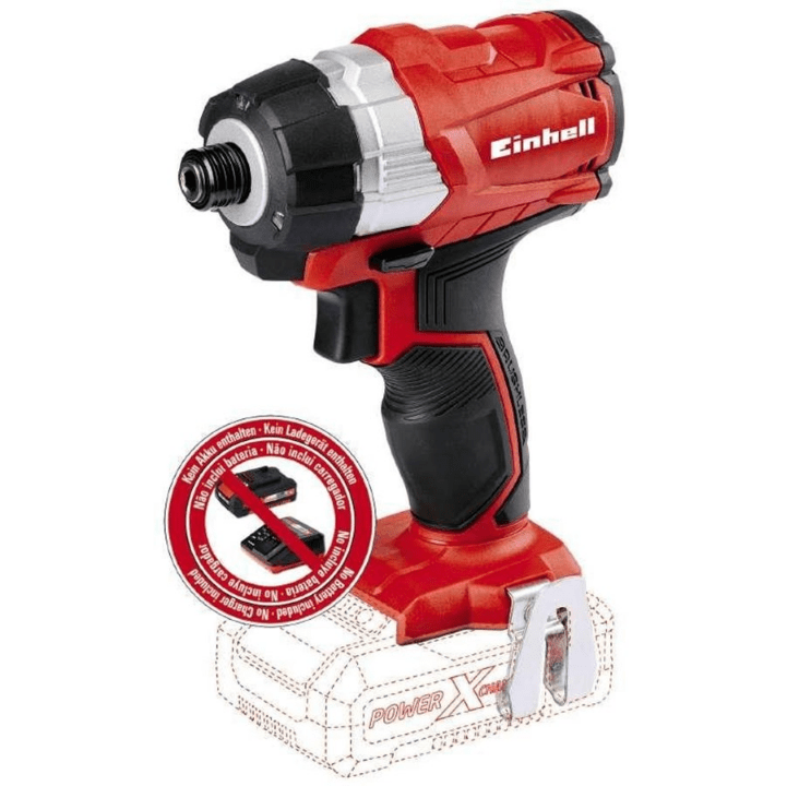 Einhell TE - CI 18 Li cordless impact driver 18 V without battery and charger - Lolli World Marketplace