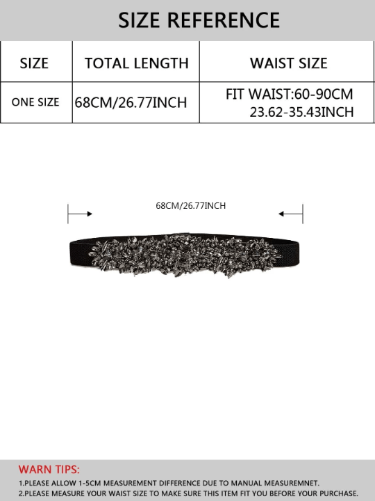 Elegant Gemstone Decor Belt for Coats and Dresses - Lolli World Marketplace