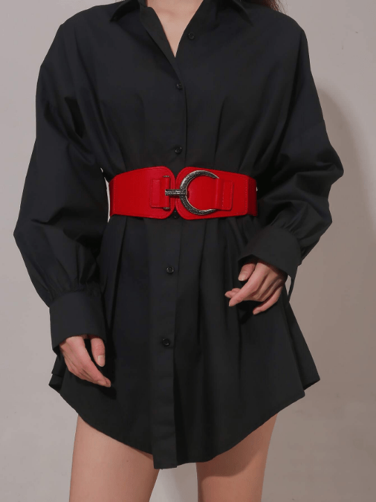 Geometric Buckle Belt - Lolli World Marketplace