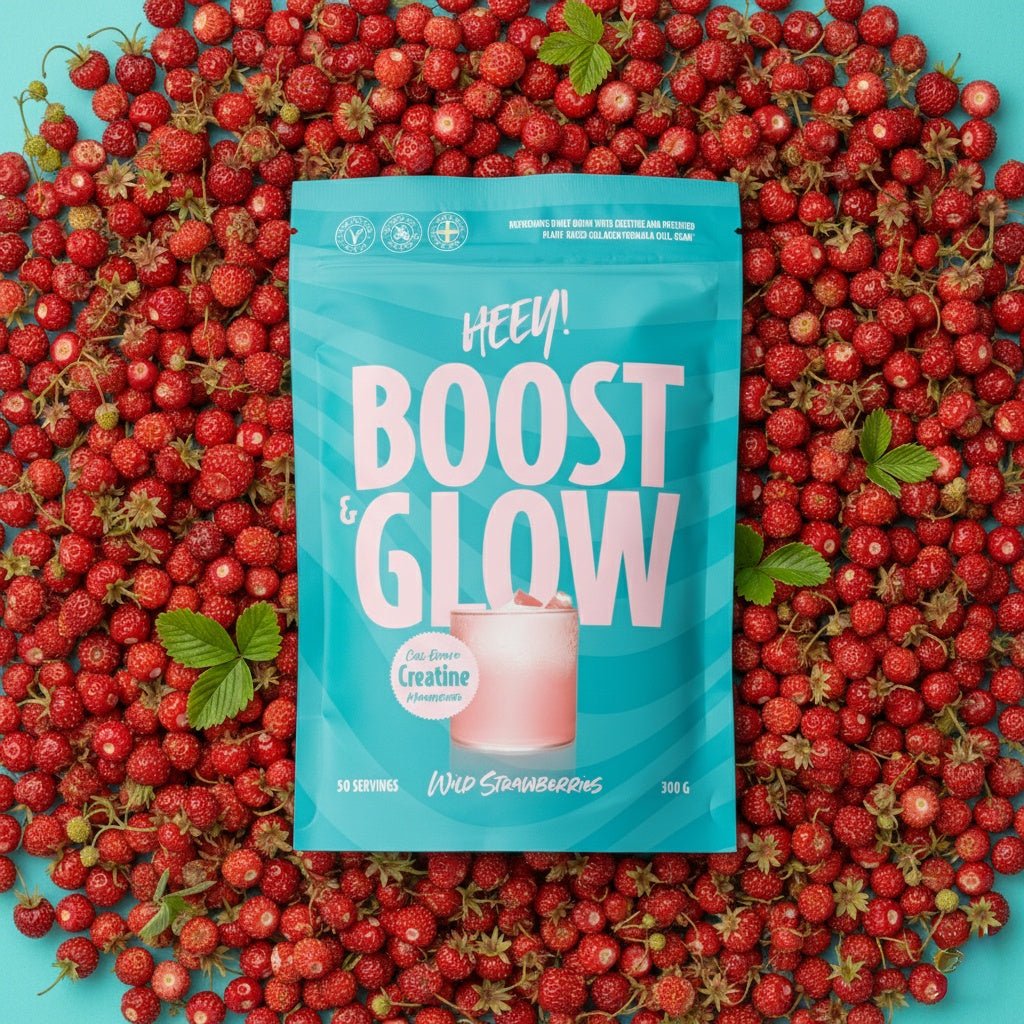 Hey! Boost & Glow Creatine + Collegan® Donuts 300 g