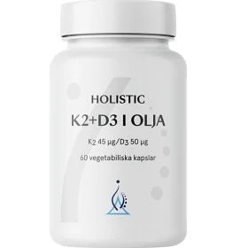 Holistic K2+D3 in Oil 60 Capsules