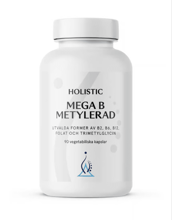 Holistic Mega B Methylated 90 Capsules