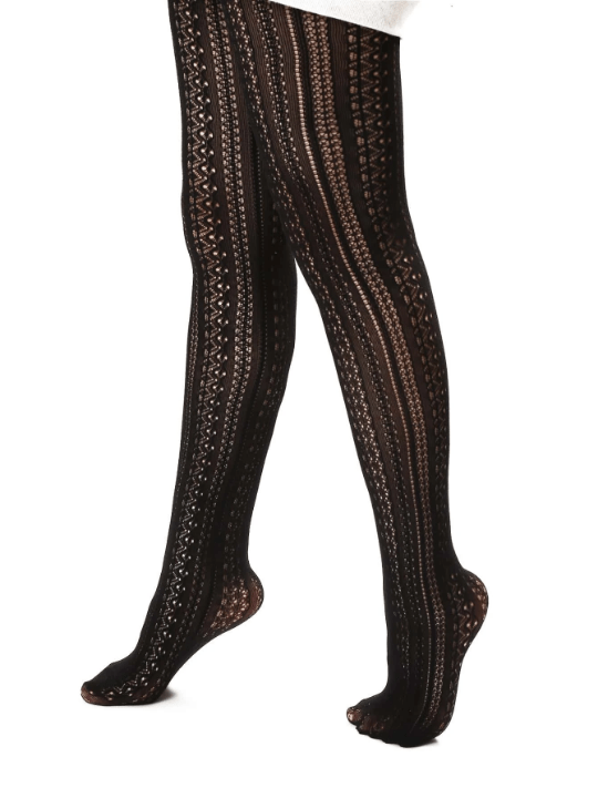 Hollow Out Black Tights - Lolli World Marketplace