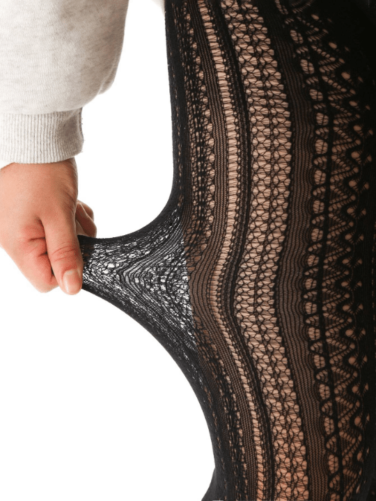 Hollow Out Black Tights - Lolli World Marketplace