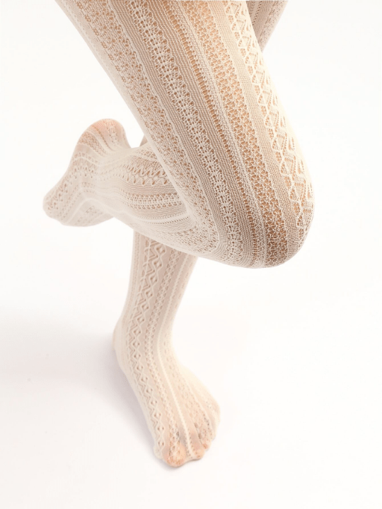Hollow Out Plain Tights - Lolli World Marketplace