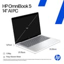 HP OmniBook 5 14 Snap-8C/16/512/OLED 14" Copilot+ PC