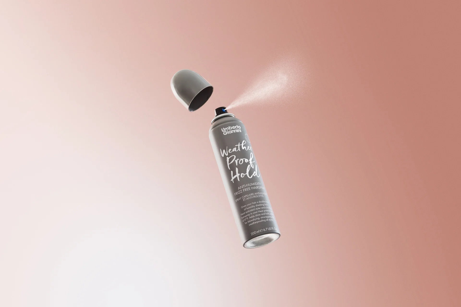 Umberto Giannini Weatherproof Frizz Free Hairspray Anti-Humidity 200 ml