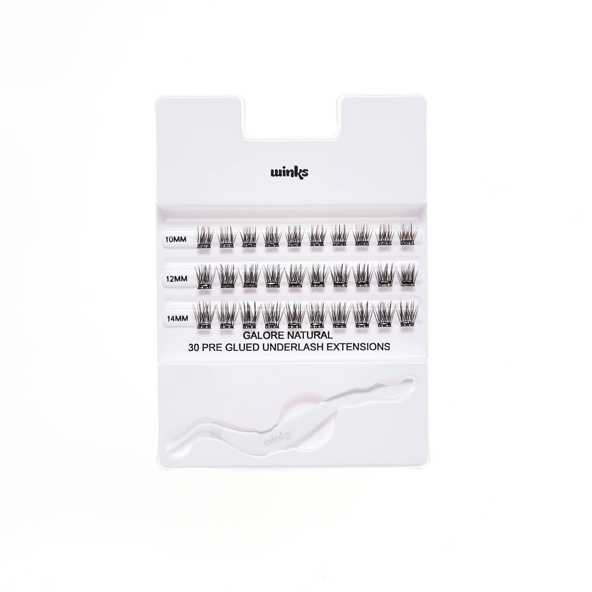 Ardell Winks Press On Underlash Extensions Galore Natural 30 pcs