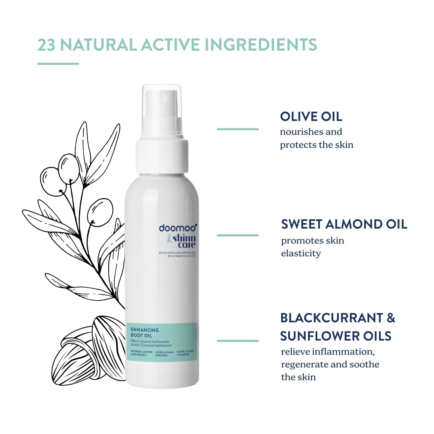 Doomoo ShinnCare Nourishing Pregnancy Oil 100 ml