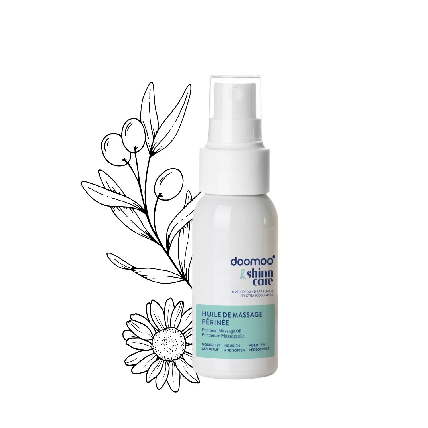 Doomoo ShinnCare Childbirth Preparation Massage Oil 50 ml