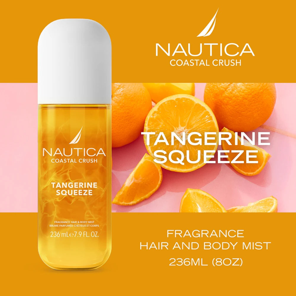 Nautica Coastal Crush Tangerine Squeeze Body Spray for Women