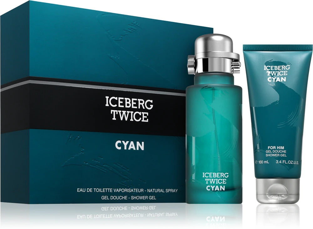 Iceberg Twice Cyan Gift Box for Men