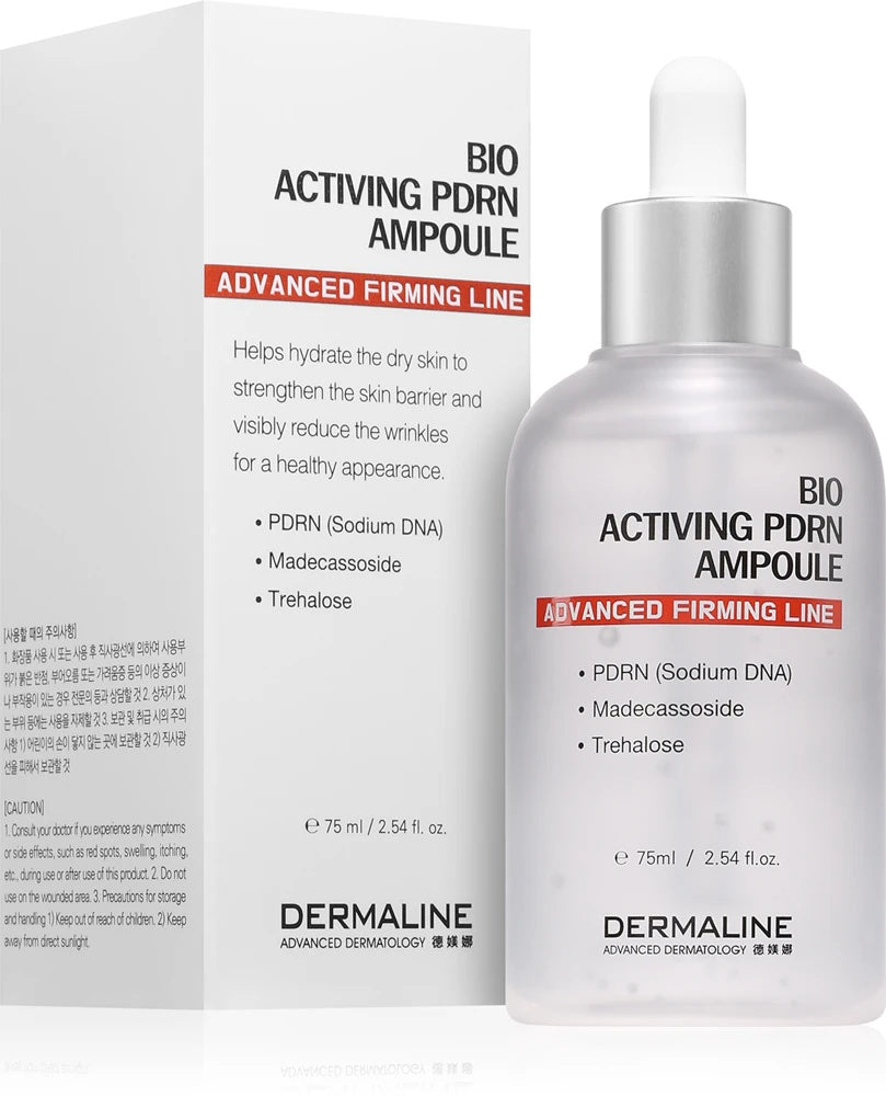 Dermaline Advanced Firming Line Bio Activating PDRN Ampoule Serum against wrinkles