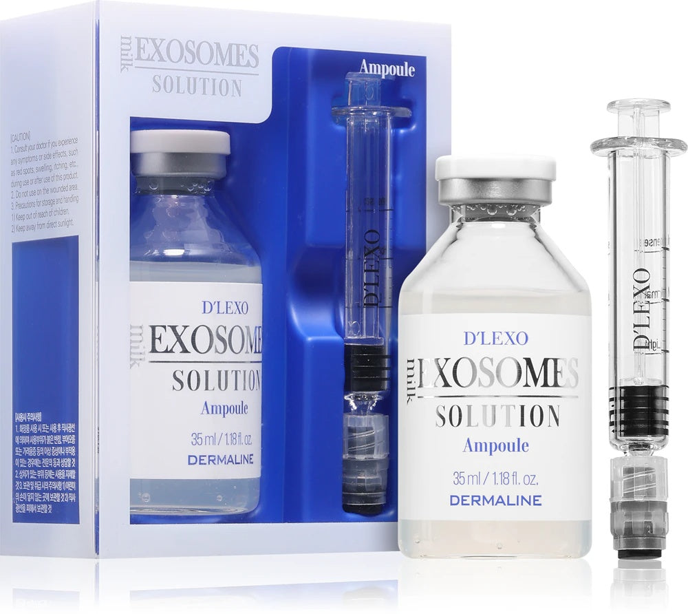 Dermaline D'LEXO Milk Exosome Solution Ampoule Softening face serum