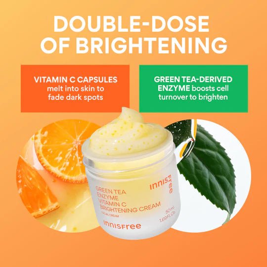 Innisfree Green Tea Enzyme Vitamin C Brightening Gel Cream
