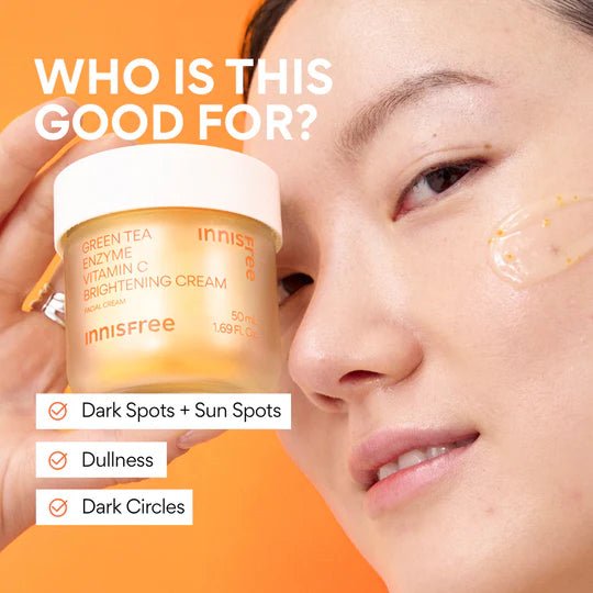 Innisfree Green Tea Enzyme Vitamin C Brightening Gel Cream