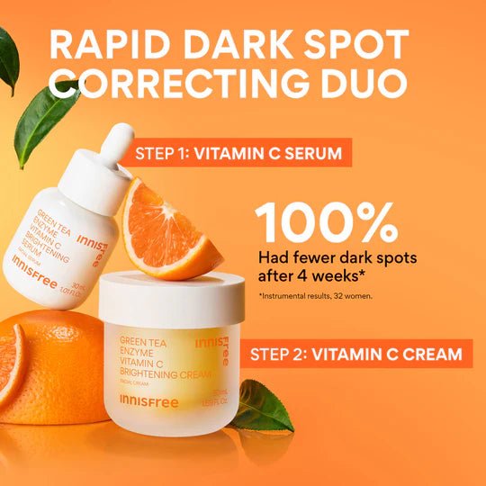 Innisfree Green Tea Enzyme Vitamin C Brightening Gel Cream