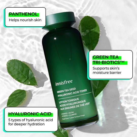 Innisfree Green Tea Hyaluronic Acid Toner